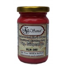 Ebru Boyası Ezilmiş Pigment Gülpembe 105 cc - GLN - 380 Ebru Boyası Ezilmiş Pigment Gülpembe 105 cc - GLN - 380